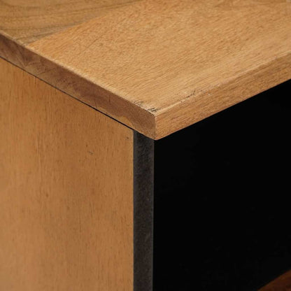 TV-kast met lade Lichtbruin 70 x 33 x 46 cm massief mangohout