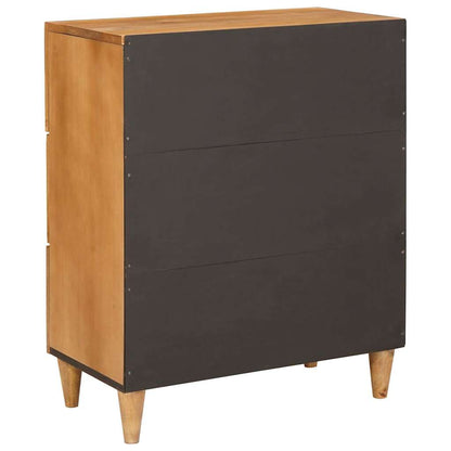 Dressoir Lichtbruin 60 x 33 x 75 cm massief mangohout