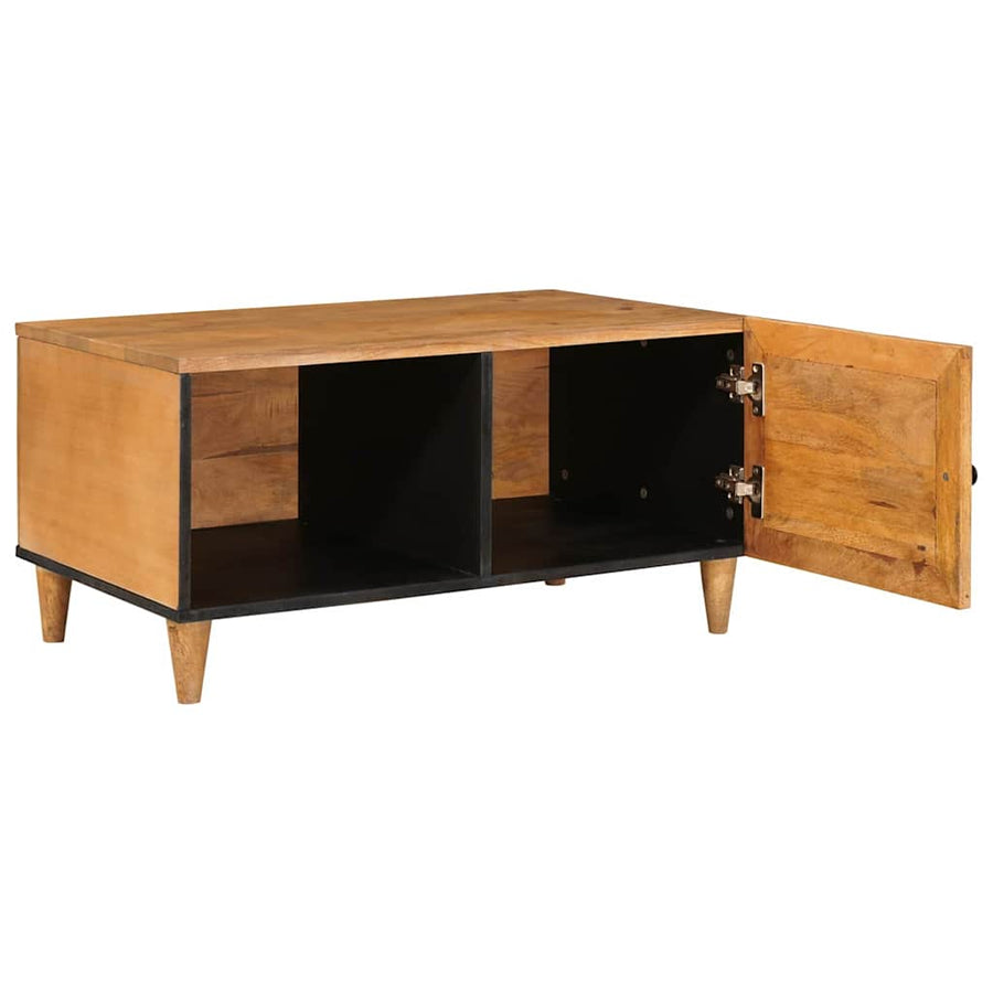 Salontafel Licht Bruin 80 x 50 x 40 cm Massief acaciahout