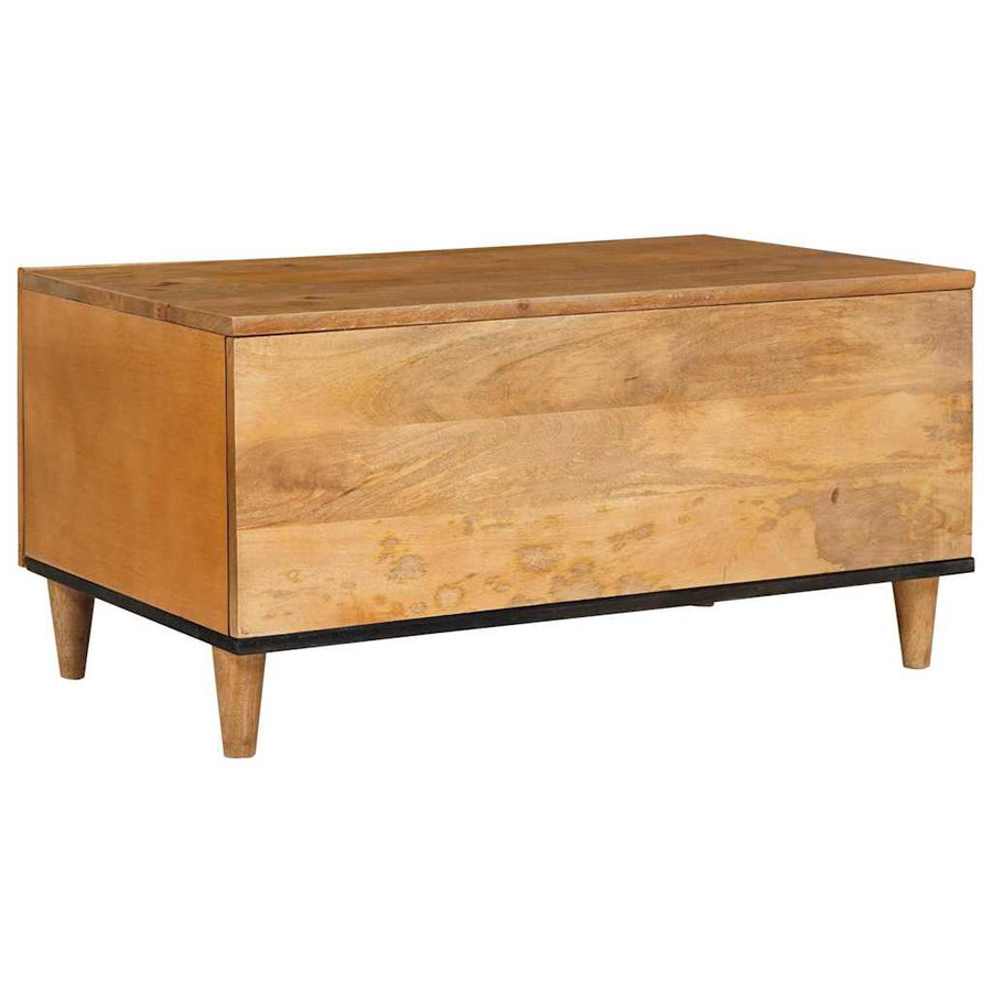 Salontafel Licht Bruin 80 x 50 x 40 cm Massief acaciahout