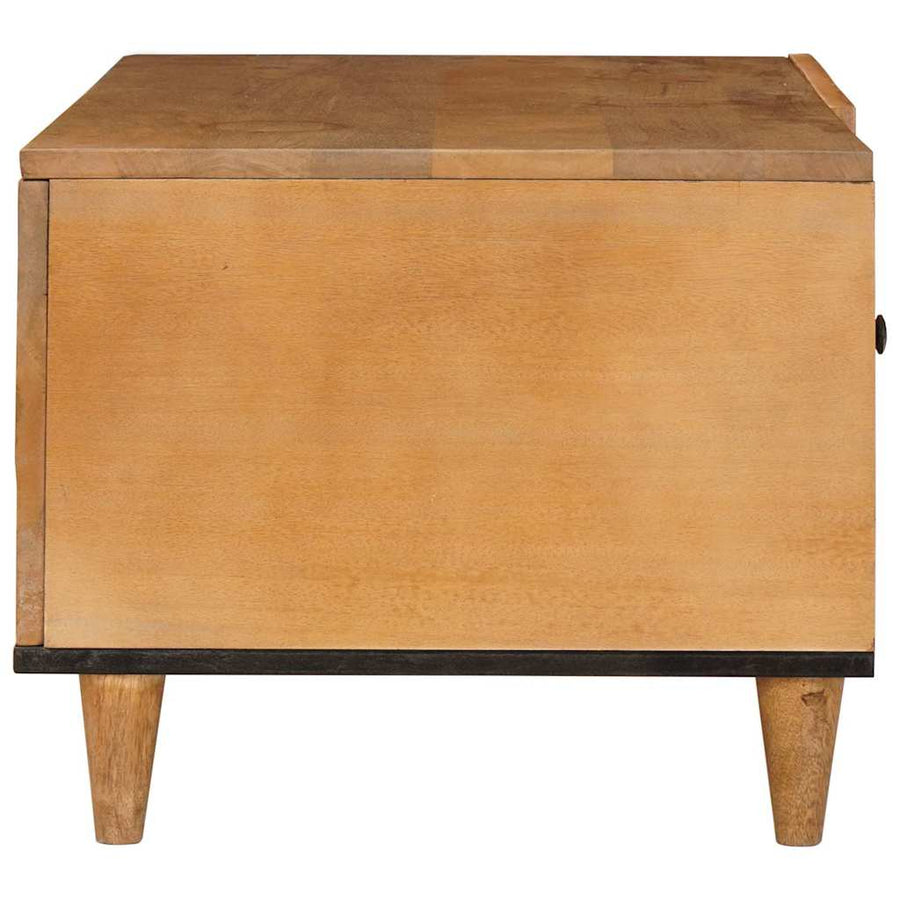 Salontafel Licht Bruin 80 x 50 x 40 cm Massief acaciahout