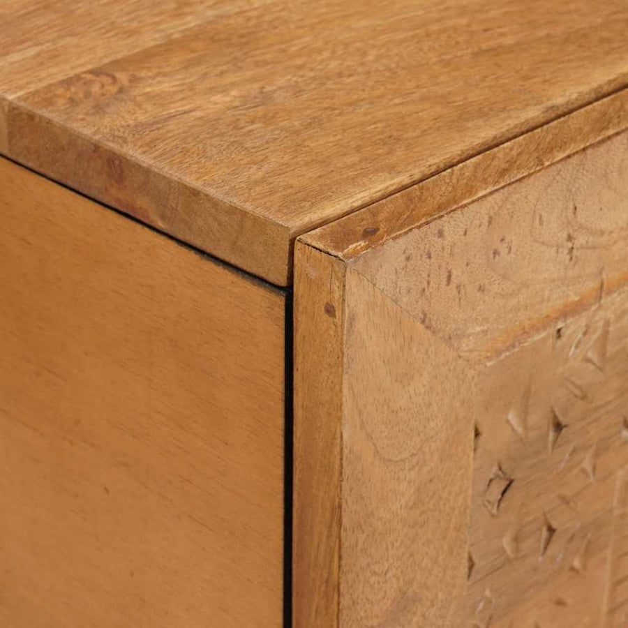 Salontafel Licht Bruin 80 x 50 x 40 cm Massief acaciahout