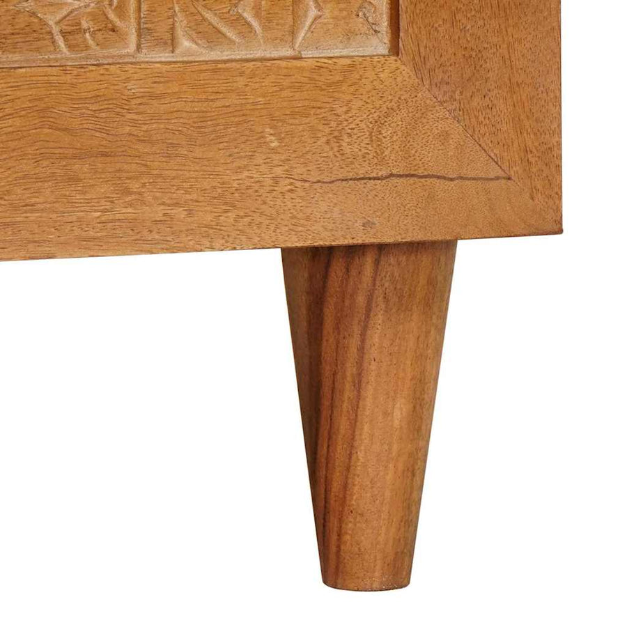 Salontafel Licht Bruin 80 x 50 x 40 cm Massief acaciahout