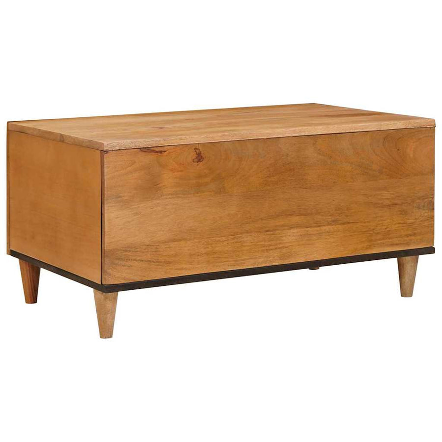 Salontafel Licht Bruin 80 x 50 x 40 cm Massief acaciahout