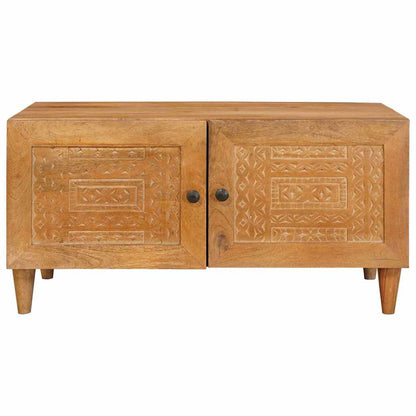 Salontafel Licht Bruin 80 x 50 x 40 cm Massief acaciahout