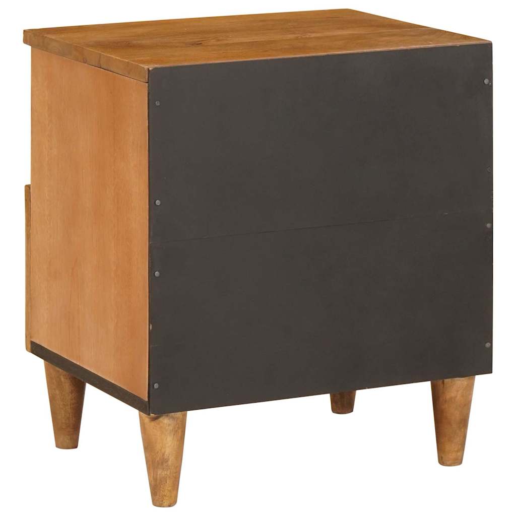 Nachtkastje met lade 2 pcs Licht Bruin 40 x 33 x 46 cm