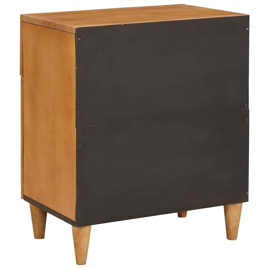 Nachtkastje Licht Bruin 50 x 33 x 60 cm Massief acaciahout