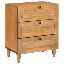 Nachtkastje Licht Bruin 50 x 33 x 62 cm Massief acaciahout