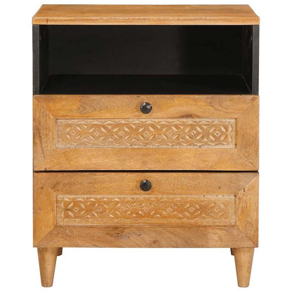 Nachtkastje Licht Bruin 50 x 33 x 62 cm Massief acaciahout