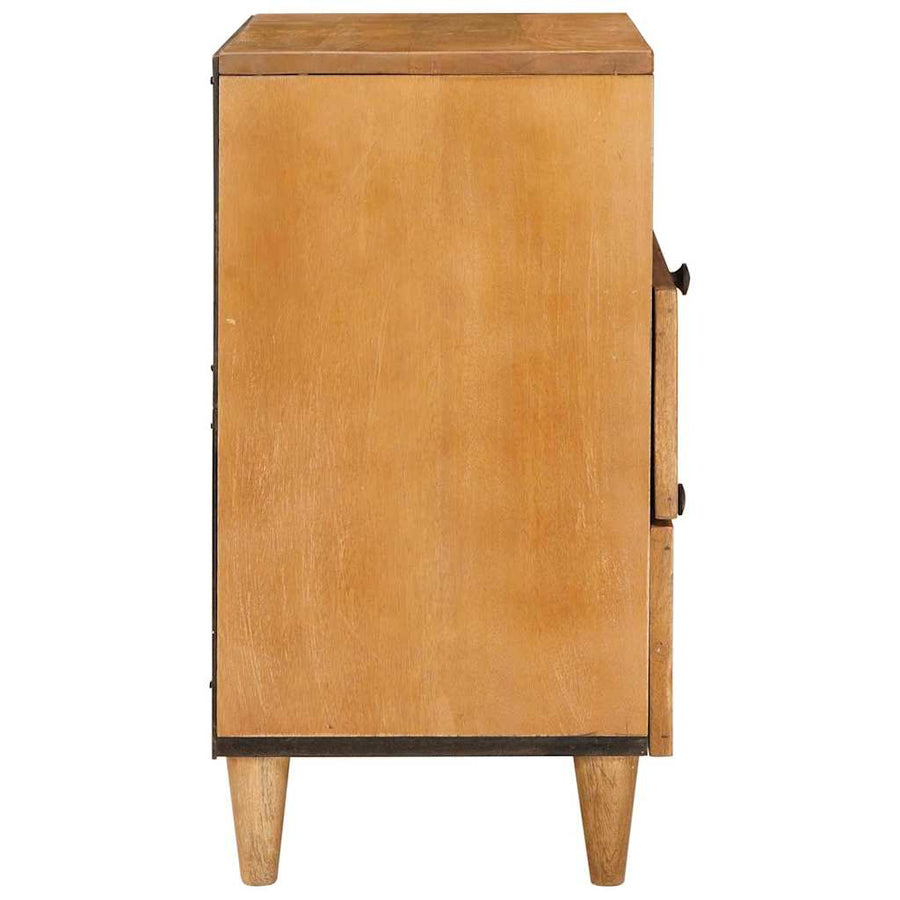 Nachtkastje Licht Bruin 50 x 33 x 62 cm Massief acaciahout