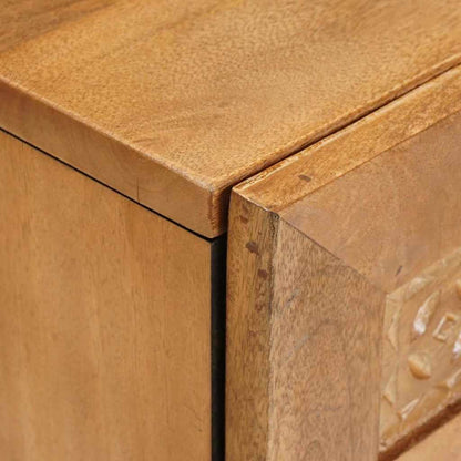 Nachtkastje Licht Bruin 50 x 33 x 60 cm Massief acaciahout