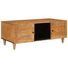 Salontafel 100x54x40 cm massief acaciahout lichtbruin