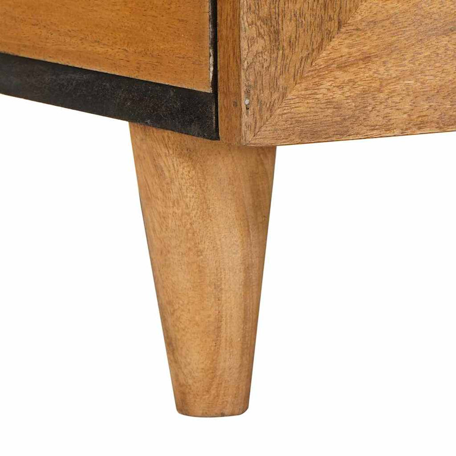 Salontafel Licht Bruin 80 x 54 x 40 cm Massief acaciahout