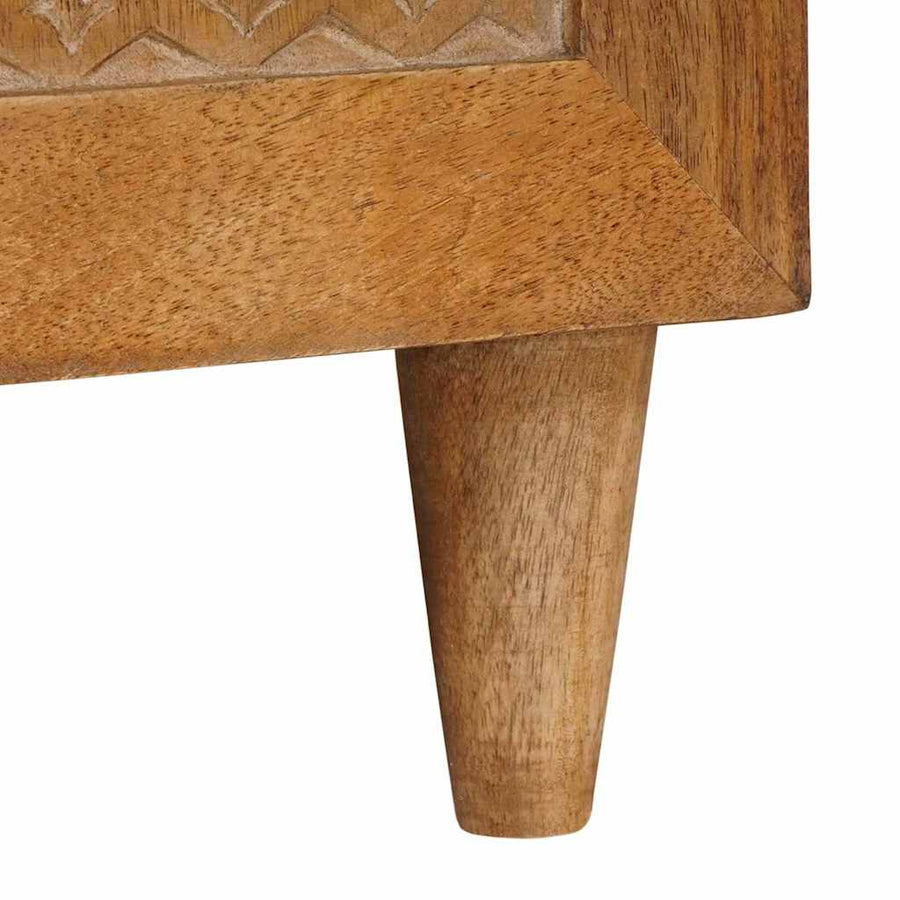 TV Eenheden met lade Licht Bruin 105 x 33 x 46 cm Bewerkt hout