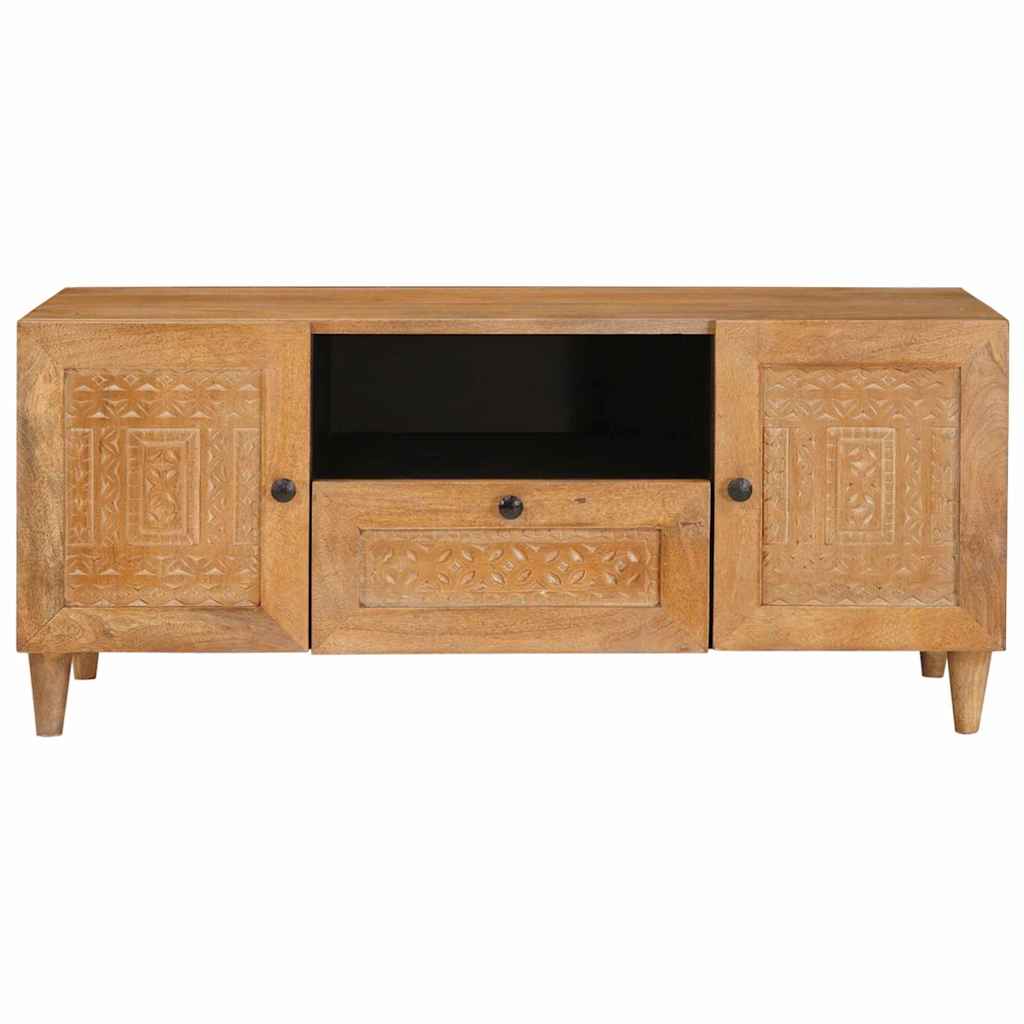 TV Eenheden met lade Licht Bruin 105 x 33 x 46 cm Bewerkt hout