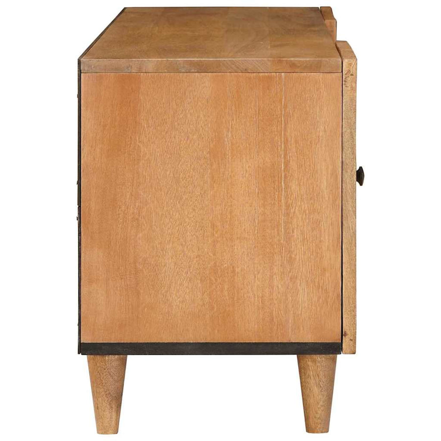 TV Eenheden met lade Licht Bruin 105 x 33 x 46 cm Bewerkt hout