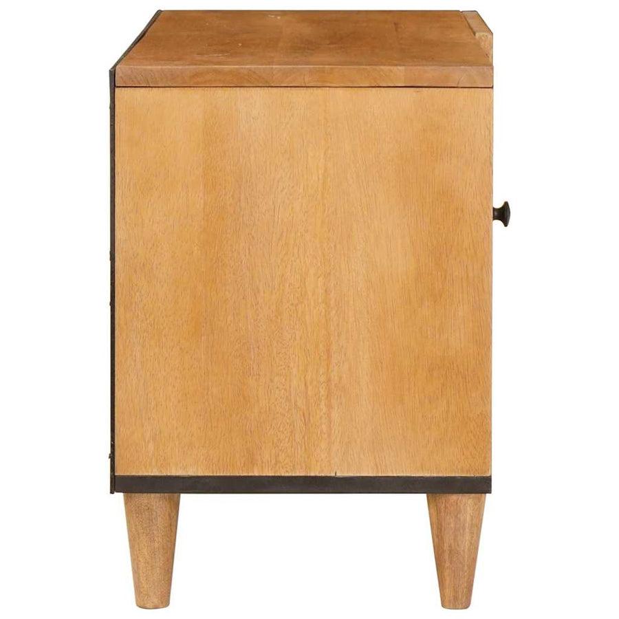 TV Eenheden met plank Licht Bruin 80 x 33 x 46 cm Bewerkt hout