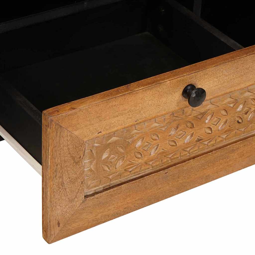 TV Eenheden met lade Licht Bruin 105 x 33 x 46 cm Bewerkt hout