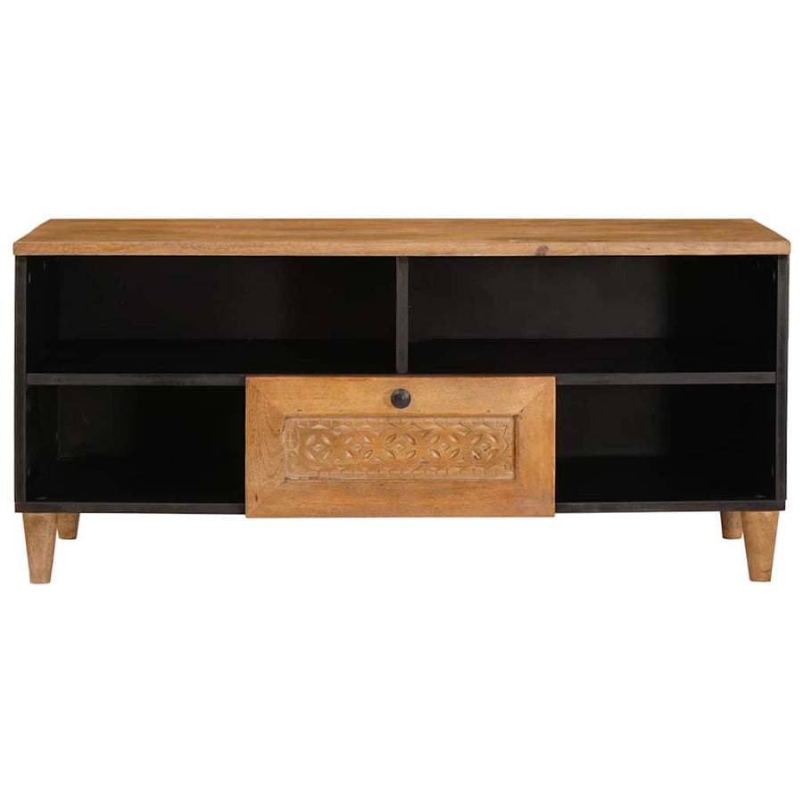 TV Eenheden met lade Licht Bruin 105 x 33 x 46 cm Bewerkt hout