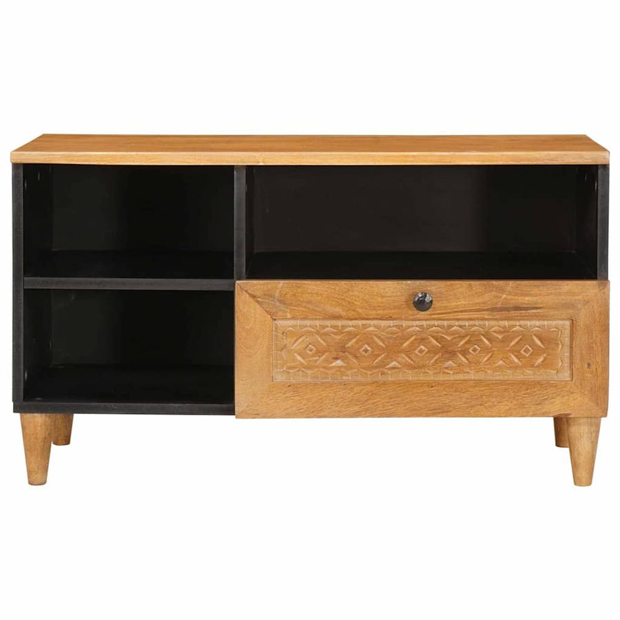 TV Eenheden met lade Licht Bruin 80 x 33 x 46 cm Bewerkt hout