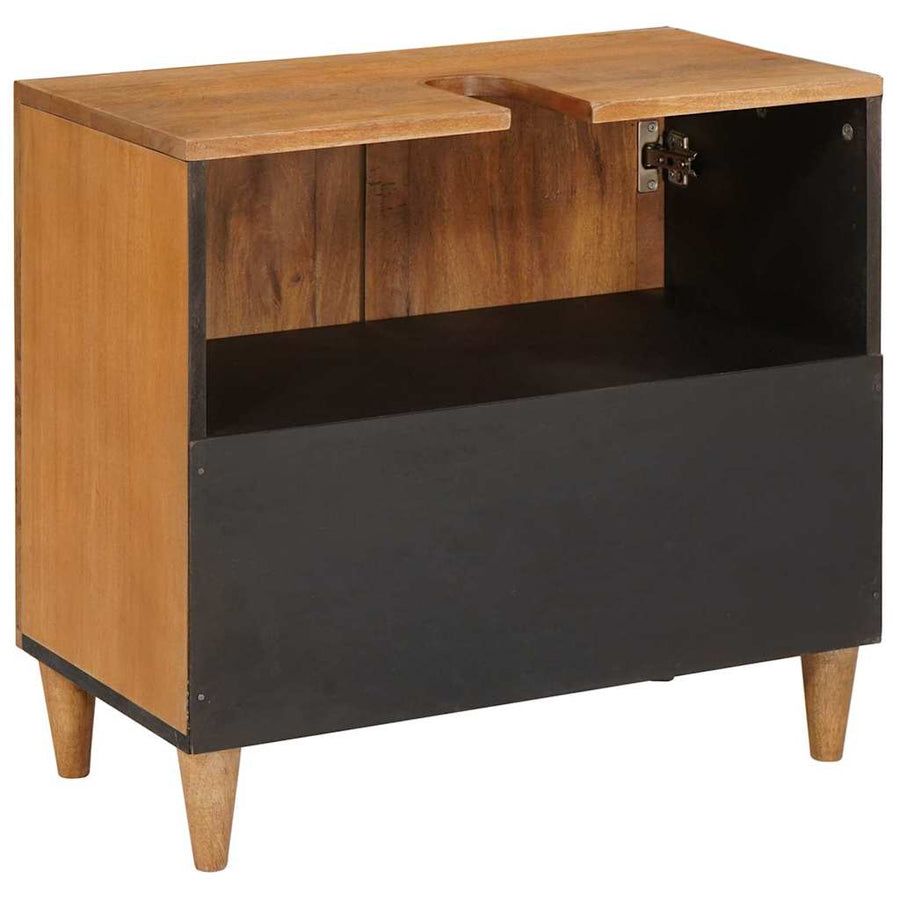 Badkamerkast Wandgemonteerd Licht Bruin 62 x 33 x 58 cm