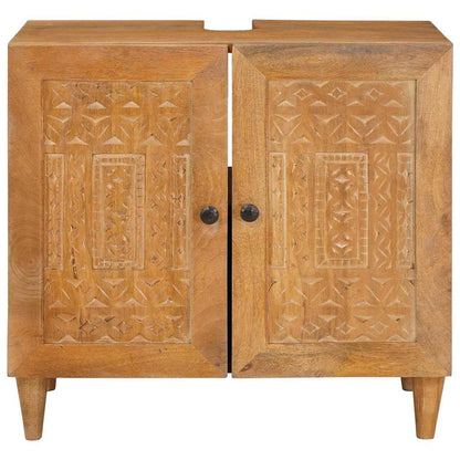 Badkamerkast Wandgemonteerd Licht Bruin 62 x 33 x 58 cm