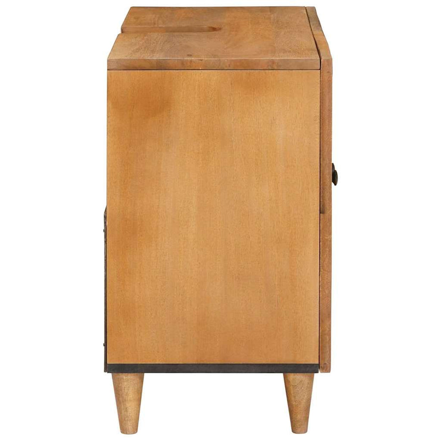 Badkamerkast Wandgemonteerd Licht Bruin 62 x 33 x 58 cm