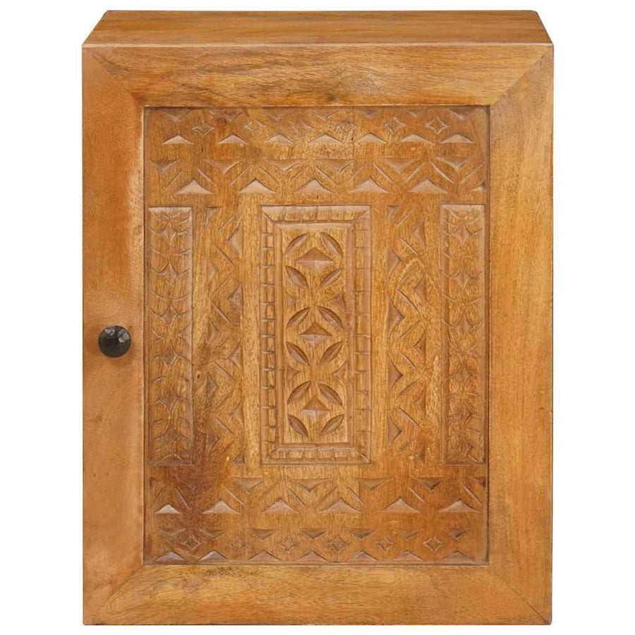 Badkamerkast Licht Bruin 38 x 33 x 48 cm Bewerkt hout