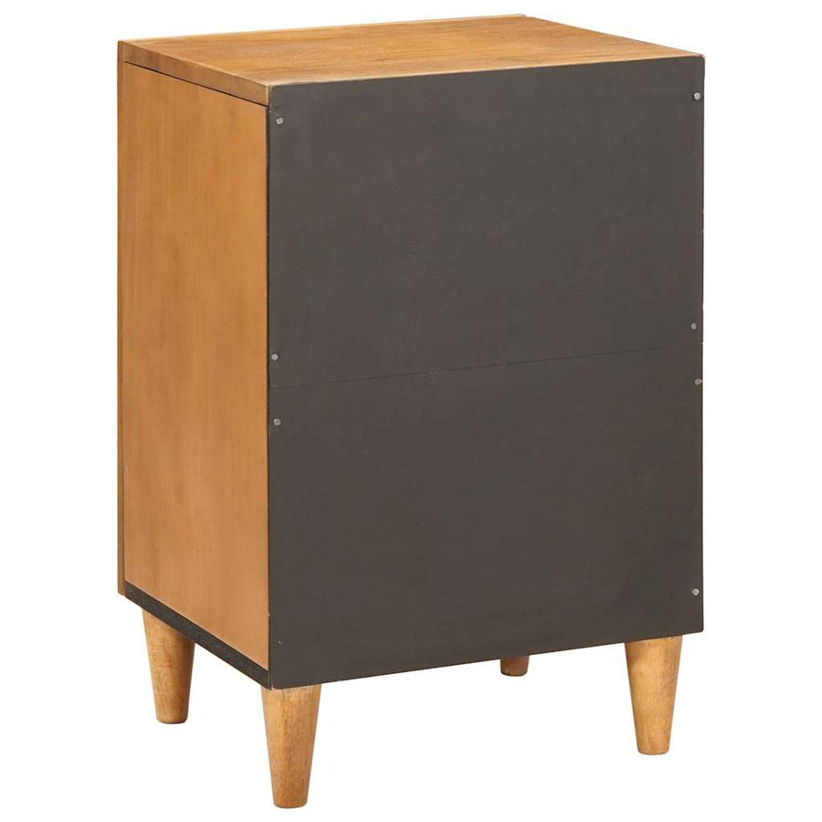 Badkamer Kast Lichtbruin 38 x 33.5 x 160 cm Massief Mango Hout
