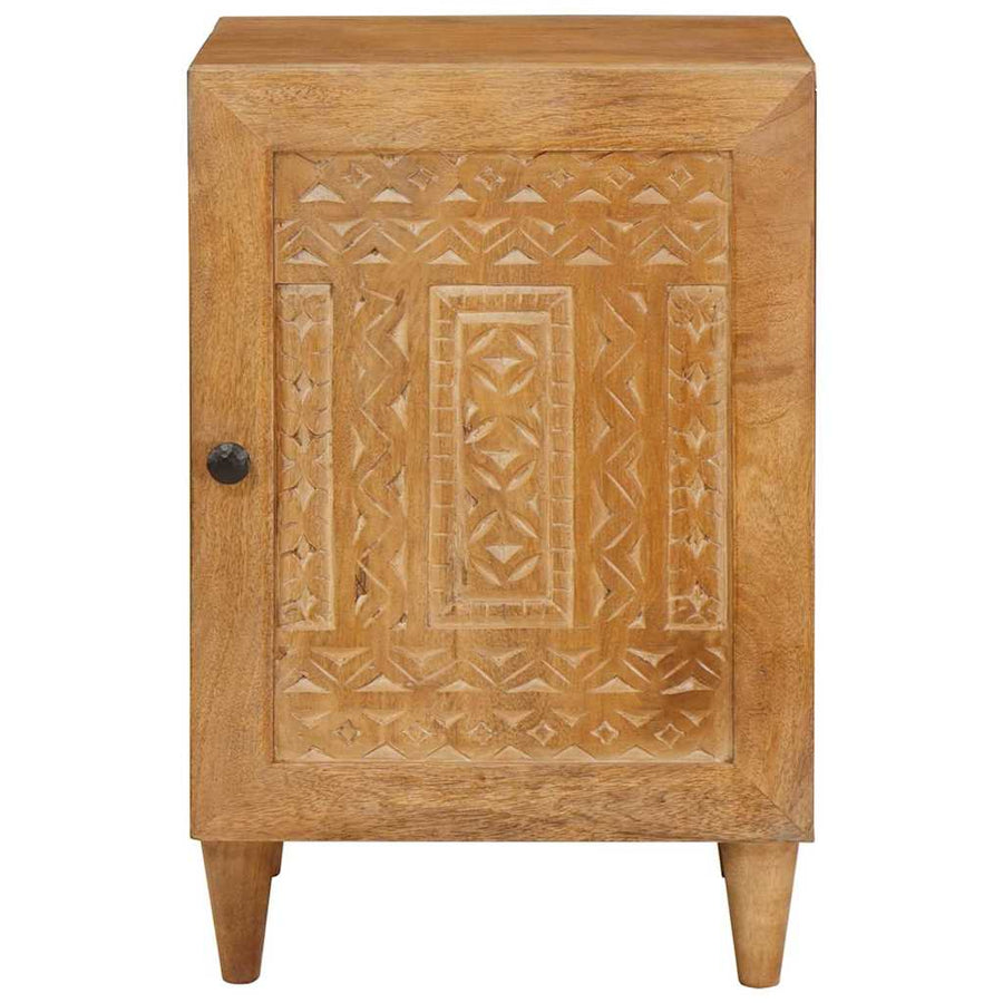 Badkamer Kast Lichtbruin 38 x 33.5 x 160 cm Massief Mango Hout