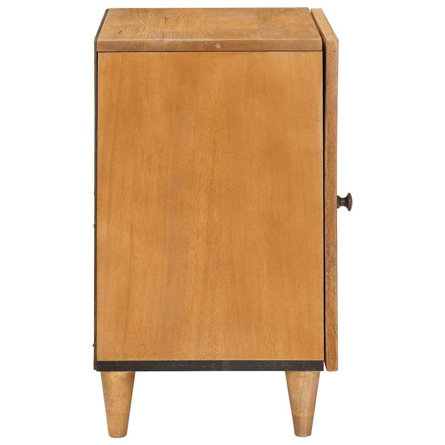 Badkamer Kast Lichtbruin 38 x 33.5 x 160 cm Massief Mango Hout