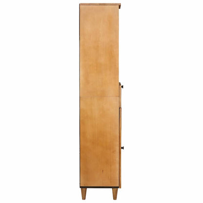 Badkamerkast met lade Licht Bruin 38 x 33 x 160 cm Bewerkt hout