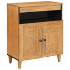 Dressoir hout lichtbruin 60x33.5x75 cm