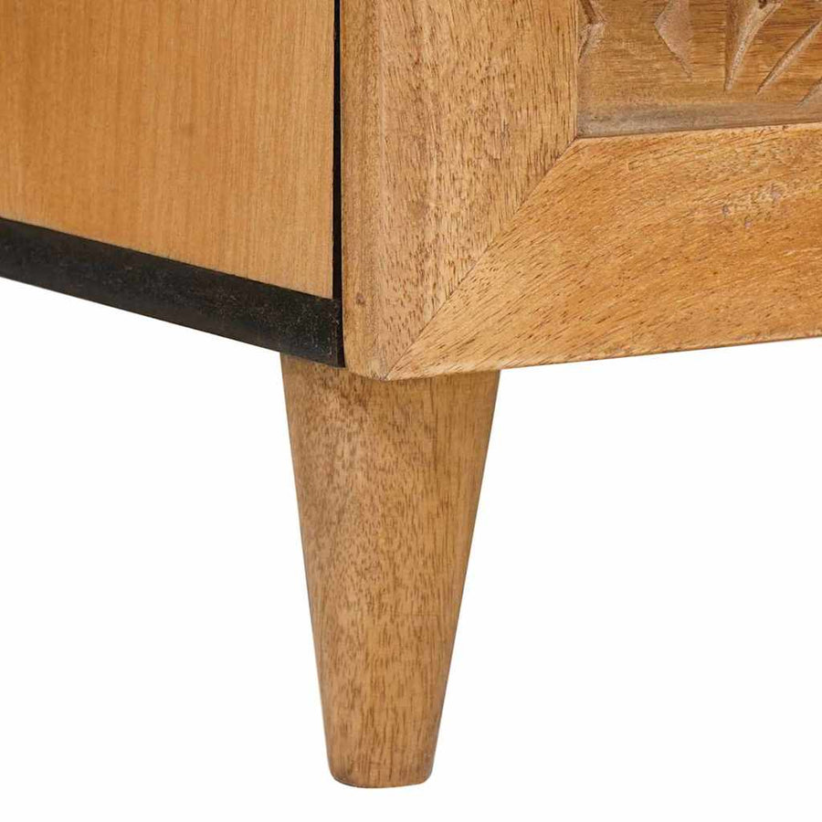 Dressoir Lichtbruin Massief mango-hout en samengesteld hout