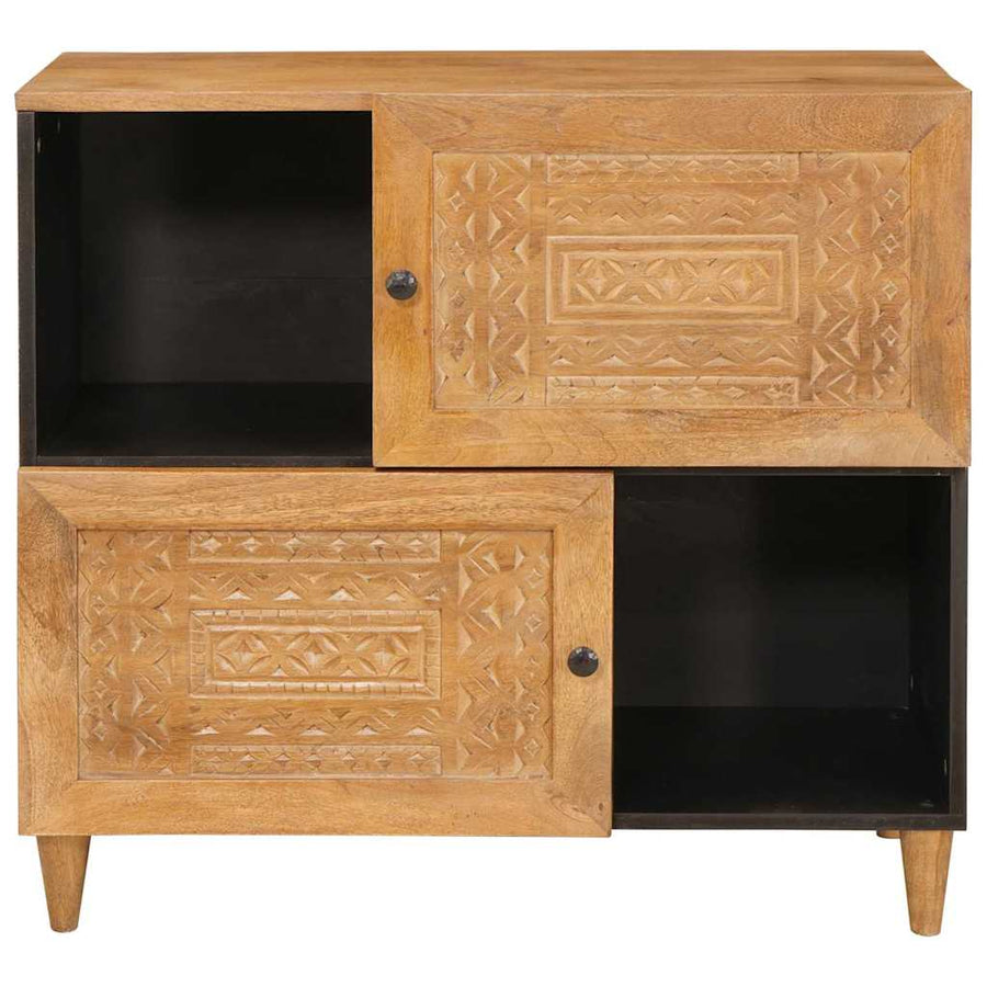 Dressoir Lichtbruin Massief mango-hout en samengesteld hout