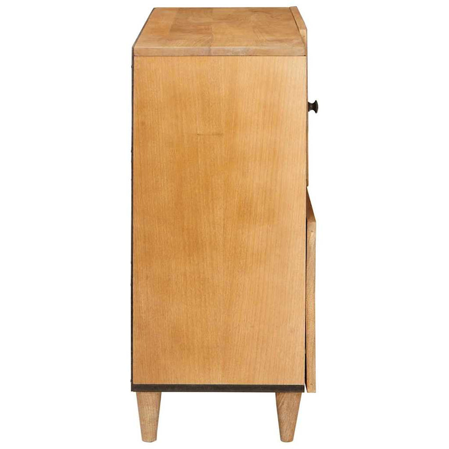 Dressoir Lichtbruin Massief mango-hout en samengesteld hout