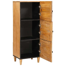 Highboard Lichtbruin 40 x 33 x 110 cm massief mangohout