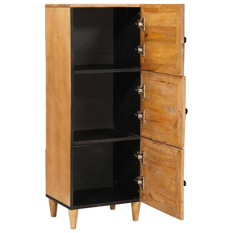 Highboard Lichtbruin 40 x 33 x 110 cm massief mangohout