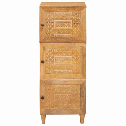 Highboard Lichtbruin 40 x 33 x 110 cm massief mangohout