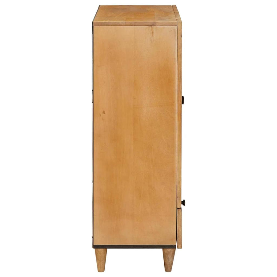 Highboard Lichtbruin 60 x 33 x 100 cm massief mangohout