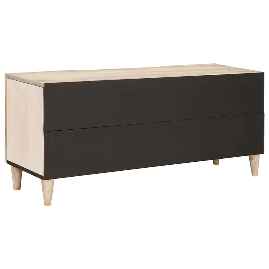TV Eenheden met plank Wit 105 x 33 x 46 cm Bewerkt hout