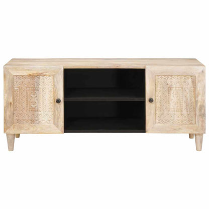 TV Eenheden met plank Wit 105 x 33 x 46 cm Bewerkt hout