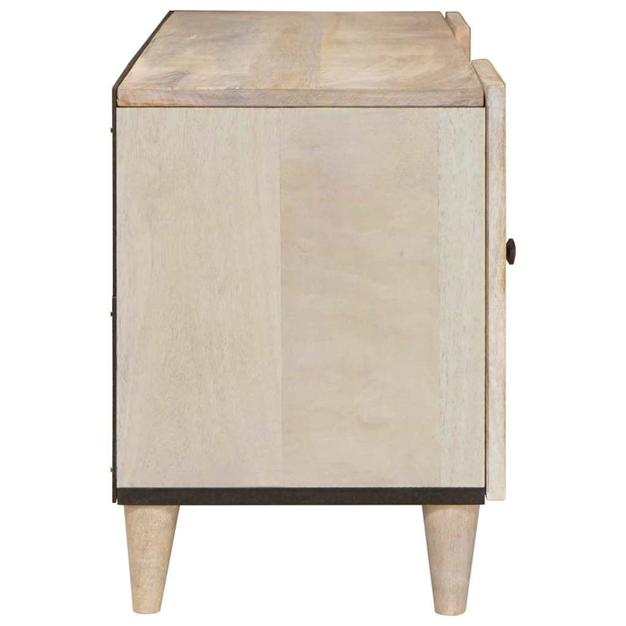 TV Eenheden met plank Wit 105 x 33 x 46 cm Bewerkt hout