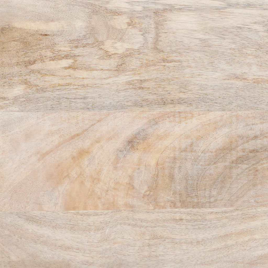 Nachtkastje met lade Beige 50 x 33 x 62 cm Massief acaciahout