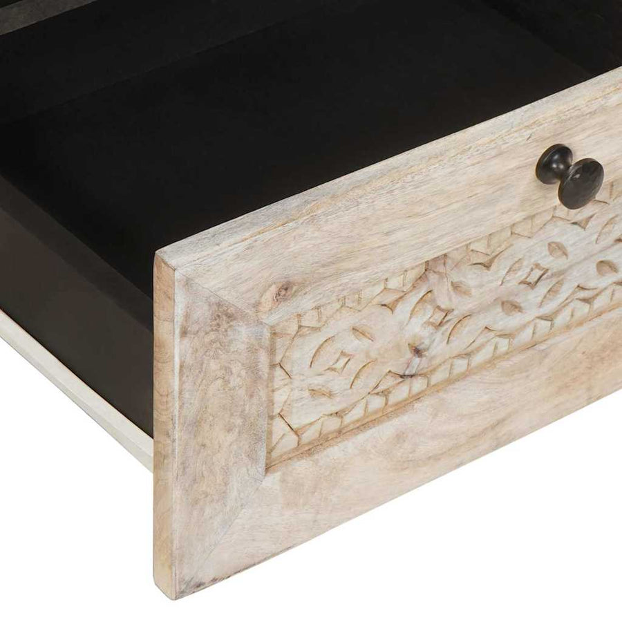 TV Eenheden met lade Wit 105 x 33 x 46 cm Bewerkt hout