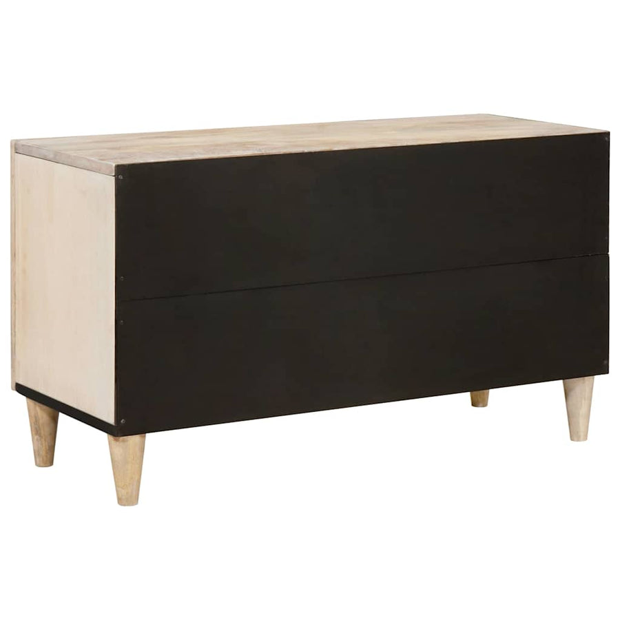 TV Eenheden met plank Wit 80 x 33 x 46 cm Bewerkt hout