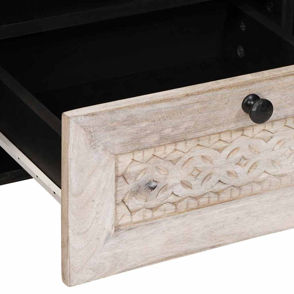TV Eenheden met lade Wit 105 x 33 x 46 cm Bewerkt hout
