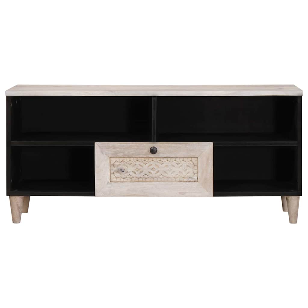 TV Eenheden met lade Wit 105 x 33 x 46 cm Bewerkt hout