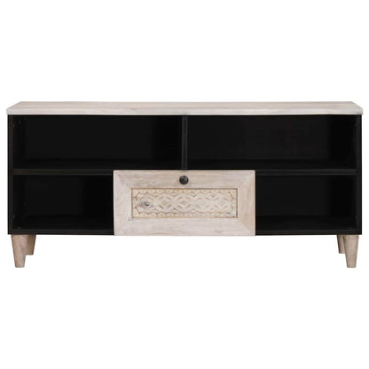 TV Eenheden met lade Wit 105 x 33 x 46 cm Bewerkt hout