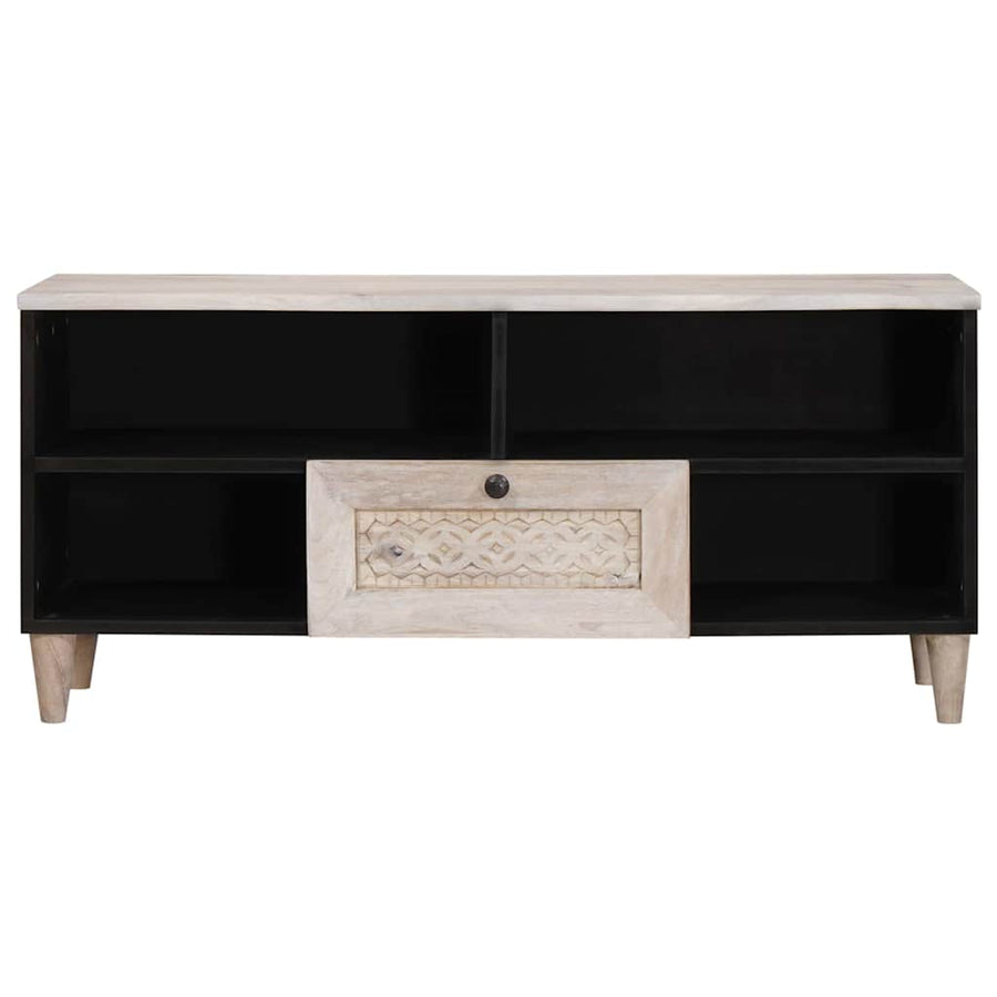 TV Eenheden met lade Wit 105 x 33 x 46 cm Bewerkt hout